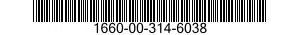 1660-00-314-6038 SPRING 1660003146038 003146038