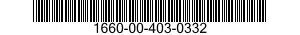 1660-00-403-0332  1660004030332 004030332