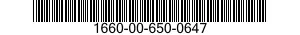 1660-00-650-0647  1660006500647 006500647
