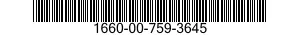 1660-00-759-3645  1660007593645 007593645
