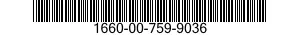 1660-00-759-9036 BELLOWS,PRESSURE 1660007599036 007599036