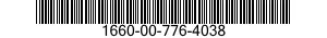 1660-00-776-4038  1660007764038 007764038