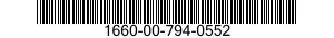1660-00-794-0552  1660007940552 007940552