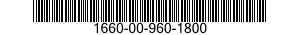 1660-00-960-1800  1660009601800 009601800