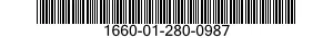 1660-01-280-0987 MASK,OXYGEN 1660012800987 012800987