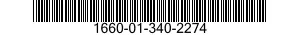 1660-01-340-2274 DUCT ASSEMBLY,AIR CONDITIONING-HEATING,AIRCRAFT 1660013402274 013402274