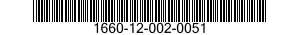 1660-12-002-0051 SPEEDOMETER 1660120020051 120020051