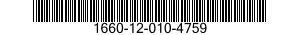 1660-12-010-4759 MOUNT,RESILIENT,WEAPON SYSTEM 1660120104759 120104759