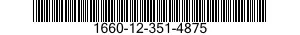 1660-12-351-4875 INSULATION PIPE COVERING,THERMAL,AIRCRAFT 1660123514875 123514875