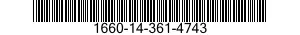 1660-14-361-4743  1660143614743 143614743