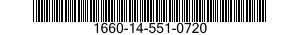 1660-14-551-0720 INSULATION BLANKET,THERMAL,AIRCRAFT 1660145510720 145510720