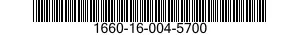 1660-16-004-5700 ADAPTER,COMPRESSED GAS CYLINDER VALVE CONNECTIONS 1660160045700 160045700