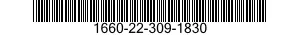 1660-22-309-1830 CYLINDER ASSEMBLY,OXYGEN,AIRCRAFT 1660223091830 223091830