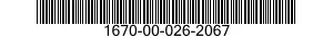 1670-00-026-2067  1670000262067 000262067