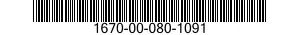 1670-00-080-1091  1670000801091 000801091