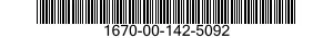 1670-00-142-5092  1670001425092 001425092