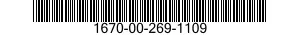 1670-00-269-1109 PARACHUTE,CARGO 1670002691109 002691109