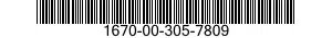 1670-00-305-7809  1670003057809 003057809