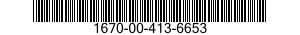 1670-00-413-6653 RAIL,CARGO,AIRCRAFT 1670004136653 004136653