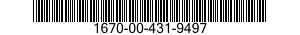 1670-00-431-9497  1670004319497 004319497
