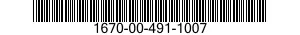 1670-00-491-1007  1670004911007 004911007