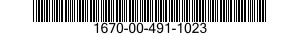 1670-00-491-1023  1670004911023 004911023