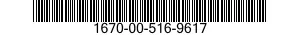 1670-00-516-9617  1670005169617 005169617