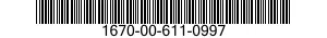 1670-00-611-0997  1670006110997 006110997