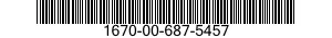 1670-00-687-5457  1670006875457 006875457