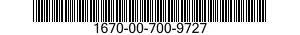 1670-00-700-9727 BRIDLE,PARACHUTE 1670007009727 007009727