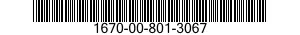 1670-00-801-3067  1670008013067 008013067