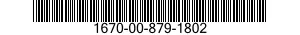 1670-00-879-1802  1670008791802 008791802