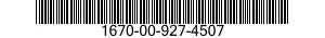 1670-00-927-4507  1670009274507 009274507