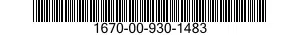 1670-00-930-1483  1670009301483 009301483