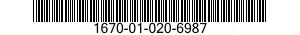 1670-01-020-6987 LOOP,LOCKING,PARACHUTE CONTAINER 1670010206987 010206987