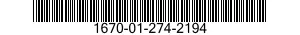 1670-01-274-2194 BRACKET ASSEMBLY,RELEASE,CARGO PLATFORM 1670012742194 012742194