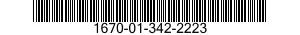 1670-01-342-2223 PARACHUTE,CARGO 1670013422223 013422223