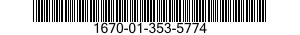 1670-01-353-5774 LINK ASSEMBLY,COUPLING 1670013535774 013535774