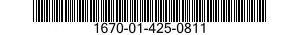 1670-01-425-0811 PANEL ASSEMBLY,MAIN 1670014250811 014250811