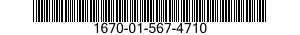 1670-01-567-4710 DIAGONAL BACK STRAP 1670015674710 015674710