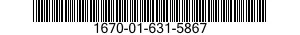 1670-01-631-5867 LINK,PARACHUTE,CONNECTOR 1670016315867 016315867