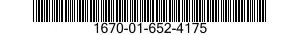 1670-01-652-4175 PARACHUTE,RESERVE,PERSONNEL,TROOP CHEST 1670016524175 016524175
