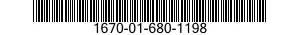 1670-01-680-1198 PARACHUTE,CARGO 1670016801198 016801198