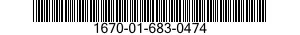 1670-01-683-0474 JUMP,ASSEMBLY 1670016830474 016830474
