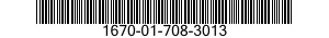 1670-01-708-3013 PARACHUTE,PERSONNEL,CHEST 1670017083013 017083013