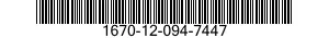 1670-12-094-7447 BUCKLE,ADAPTOR,QUIC 1670120947447 120947447