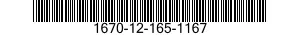 1670-12-165-1167  1670121651167 121651167