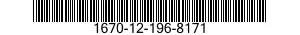 1670-12-196-8171 WEBBING,TEXTILE,INTEGRAL LOCKING LOOP 1670121968171 121968171