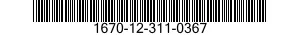 1670-12-311-0367 STATIC LINE,CARGO PARACHUTE 1670123110367 123110367