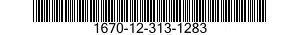 1670-12-313-1283 WEBBING,TEXTILE,INTEGRAL LOCKING LOOP 1670123131283 123131283